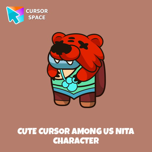 Cute Cursor Among Us Nita Character